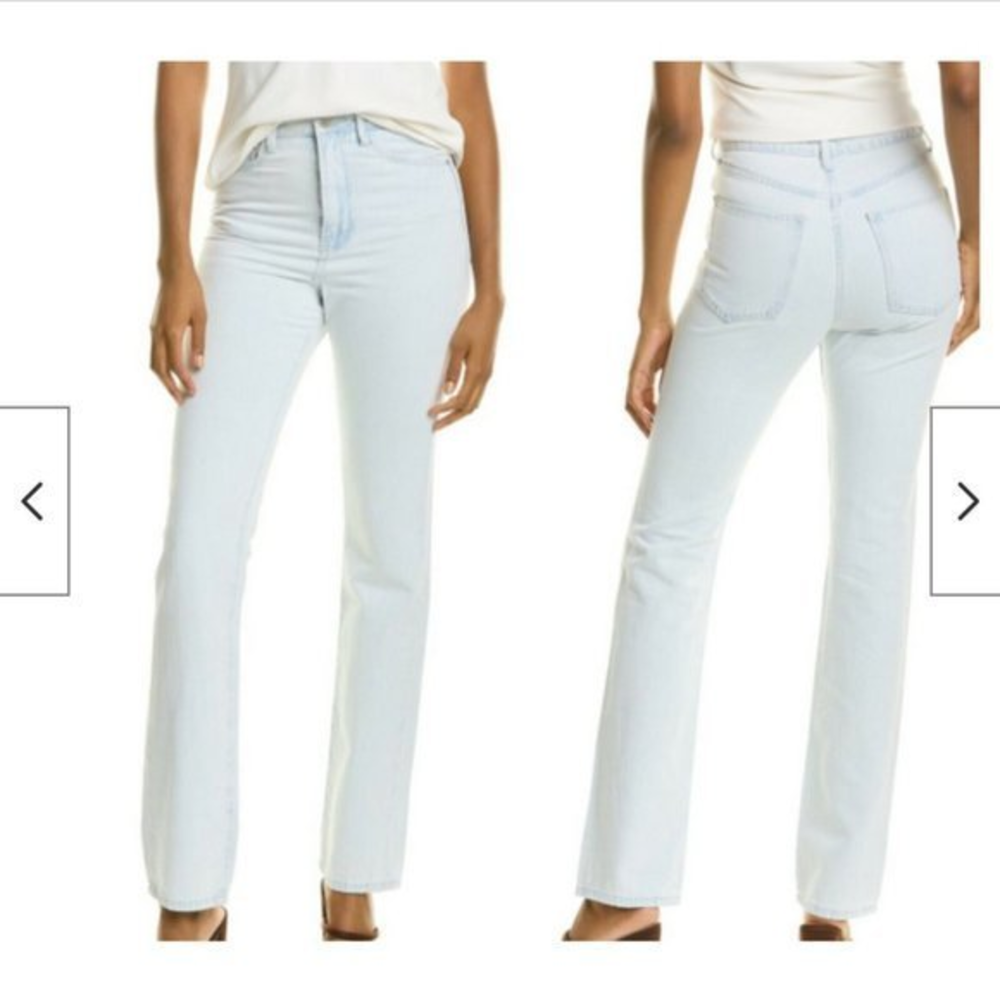 WEWOREWHAT The‎ Icon Jean High Rise Light Icy Wash Jean NWT Size 28